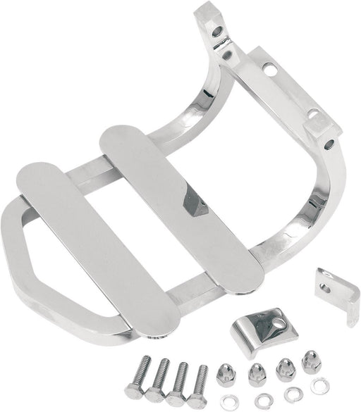 Drag Specialties Luggage Rack For Square Sissy Bar Chrome - Part #DS720083 - Hogparts UK