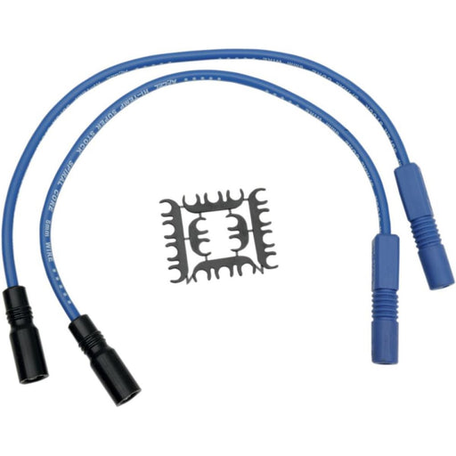Accel Spark Plug Wire Set Spiral Core 8Mm Blue - Part #126772 - Hogparts UK