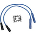 Accel Spark Plug Wire Set Spiral Core 8Mm Blue - Part #126772 - Hogparts UK