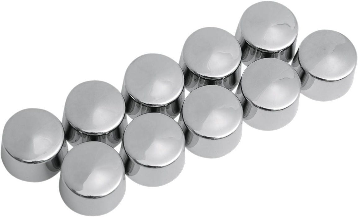 Drag Specialties Chrome Hex Bolt/Nut Cover 10Mm - Part #24020129 - Hogparts UK