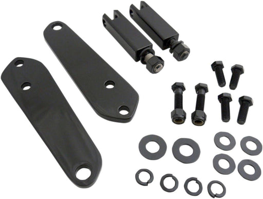 Drag Specialties Black Motor Mount Highway Bar - Part #16240280 - Hogparts UK
