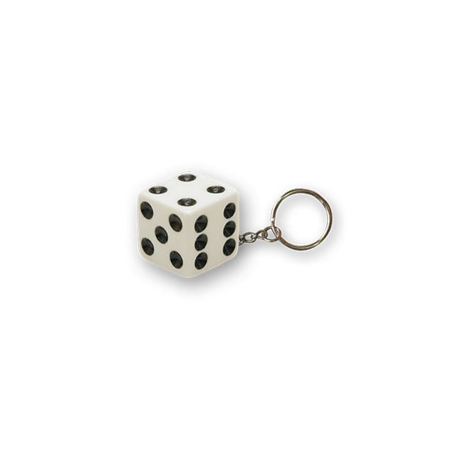 TRIKTOPZ DICE KEY CHAIN WHITE - <br><br>Part #555524 - hogparts-uk.myshopify.com