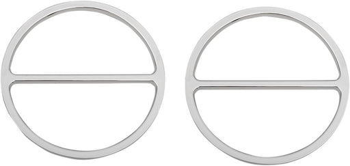 Drag Specialties Speaker Accents Front Chrome - Part #44050426 - Hogparts UK