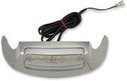 Drag Specialties Led Front Fender Tip Light Chrome/Clear/White - Part #20401964 - Hogparts UK