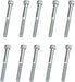 Drag Specialties Socket-Head Bolt 10-24X1.75 Knurled Chrome - Part #DS190593 - Hogparts UK