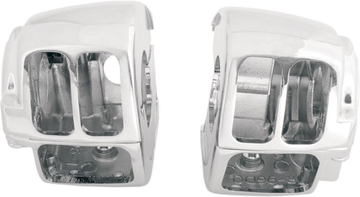 Drag Specialties Switch Housing Kit W/O Radio/Cruise Chrome - Part #06160109 - Hogparts UK