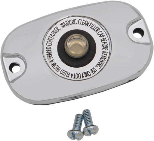 Drag Specialties Cover Kit Rear Brake Master Cylinder Chrome - Part #17310541 - Hogparts UK