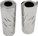 Drag Specialties Fork Slider Flame Covers +2" Chrome - Part #04110147 - Hogparts UK