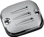 Drag Specialties Handlebar Master Cylinder Cover Groove Chrome - Part #DS373814 - Hogparts UK