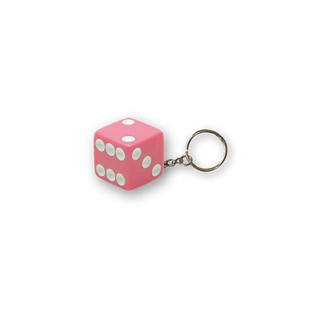 TRIKTOPZ DICE KEY CHAIN PINK - <br><br>Part #555521 - hogparts-uk.myshopify.com