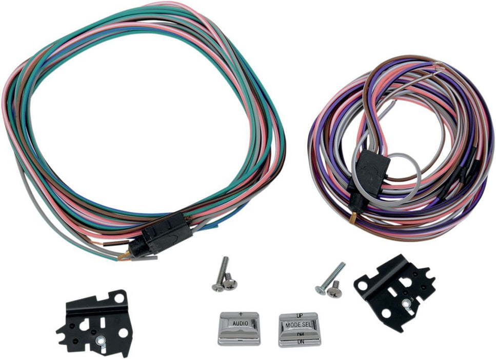 Drag Specialties Switch Kit Radio Chrome - Part #06160124 - Hogparts UK