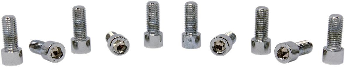 Drag Specialties Socket-Head Bolt 5/16-24X0.75 Smooth Chrome - Part #DS190569S - Hogparts UK