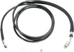 Drag Specialties Clutch Line Black Vinyl Coated + 12" Stainless Steel Hydraulic - Part #06610010 - Hogparts UK