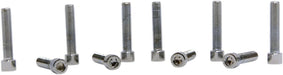 Drag Specialties Socket-Head Bolt 1/4-28X1.25 Smooth Chrome - Part #DS190563S - Hogparts UK