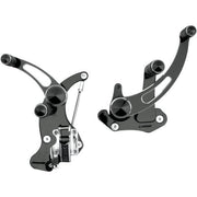 Accutronix  Forward Controls Slotted Standard Black - Part #118840 - Hogparts UK