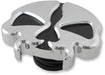 Drag Specialties Gas Caps Split Skull Chrome - Part #07030787 - Hogparts UK