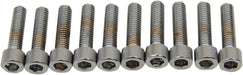 Drag Specialties Socket-Head Bolt 10-32X0.875 Smooth Chrome - Part #DS190598S - Hogparts UK