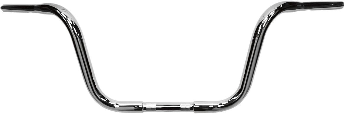 Drag Specialties Chrome 1 1/4" Buffalo 10" Ape Hanger Touring Bars - Part #06012739 - Hogparts UK