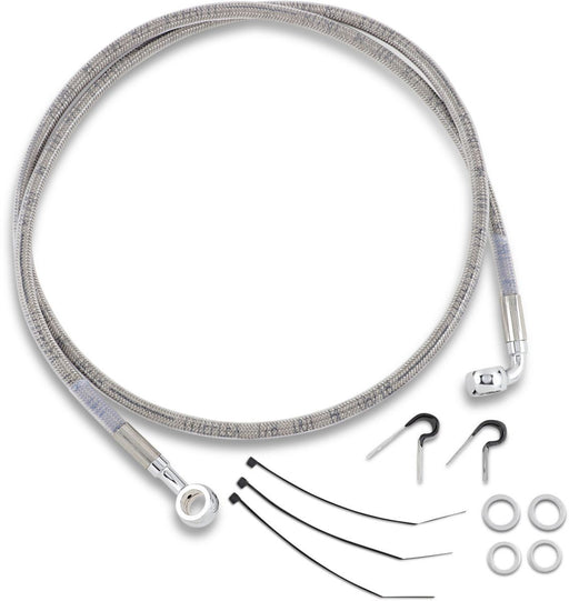 Drag Specialties Front Brake Line Stainless Steel - Part #12042749 - Hogparts UK
