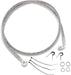 Drag Specialties Front Brake Line Stainless Steel - Part #12042749 - Hogparts UK