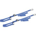 ANCRA INTEGRA BIG BIKE CAM BUCKLE TIE DOWN 1 1/2" X 66" BLUE 2PK - 39200210 - Hogparts UK