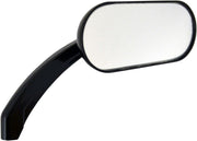 Drag Specialties Gloss Oval Mirror Black - Part #06400786 - Hogparts UK