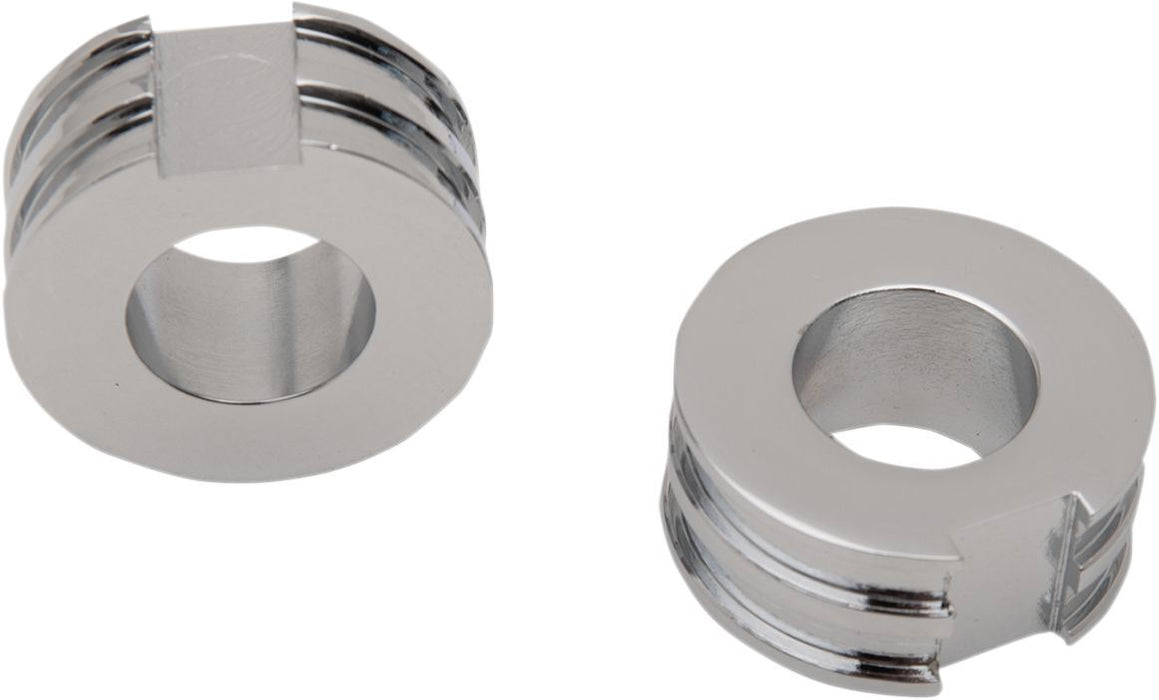 Drag Specialties Axle Adjuster Spacer 0.625" Chrome - Part #DS195085 - Hogparts UK