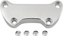Drag Specialties Handlebar Clamp Smooth W/ Skirt Chrome - Part #DS290603 - Hogparts UK