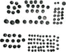 Drag Specialties Bolt Cover Kit Standard Black - Part #24010699 - Hogparts UK