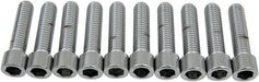 Drag Specialties Socket-Head Bolt 3/8-16X1.5 Smooth Chrome - Part #DS190555S - Hogparts UK