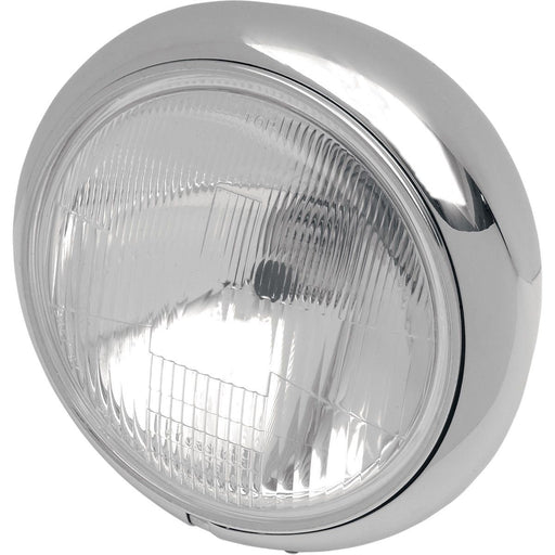 Drag Specialties 7" Hydra Glide Style Headlight Assembly Chrome - Part #20011128 - Hogparts UK