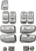 Drag Specialties Switch Cap Kit (Chrome) - Part #06100807 - Hogparts UK