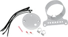 Drag Specialties Single Gauge Bracket 3.375" Chrome - Part #22100199 - Hogparts UK