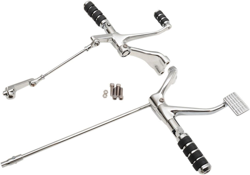 Drag Specialties Chrome Standard Forward Controls - Part #16220486 - Hogparts UK