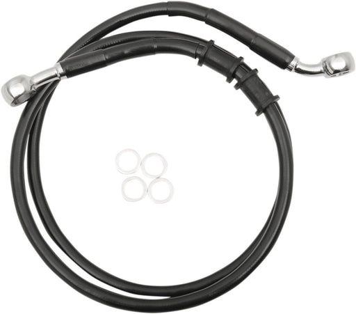Drag Specialties Frt Brake Line Xl Bk - Part #17415385 - Hogparts UK