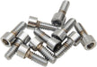 Drag Specialties Socket-Head Bolt 10-24X0.5 Smooth Chrome - Part #DS190587S - Hogparts UK