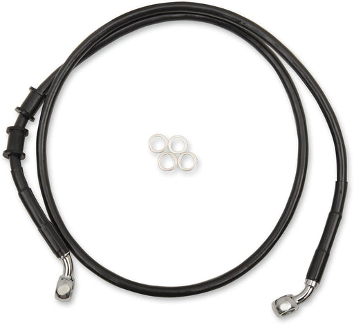 Drag Specialties Frt Brake Line Xl Bk +8 - Part #17415379 - Hogparts UK