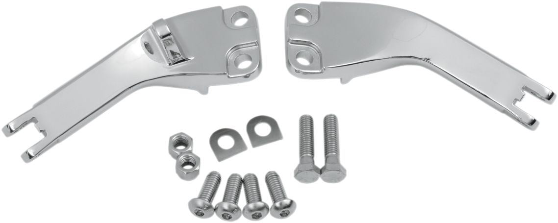 Drag Specialties Passenger Footpeg Mount Kit Chrome - Part #16200759 - Hogparts UK