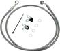 Drag Specialties Front Brake Line Stainless Steel Extended 4" - Part #17412640 - Hogparts UK