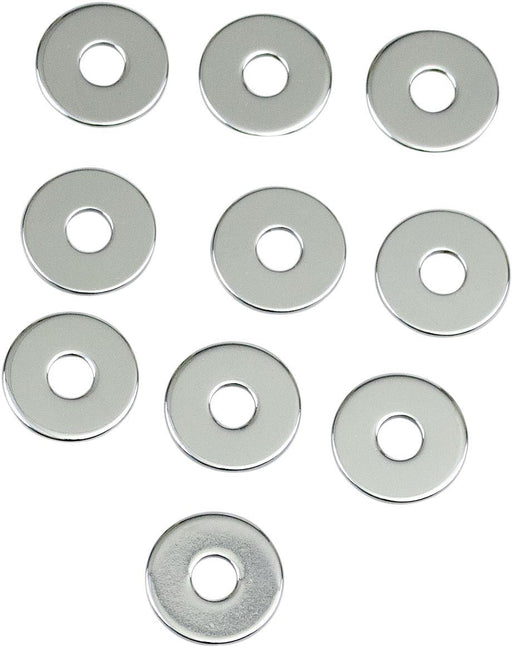 Drag Specialties Flat Washer 0.34375"I.D. 0.078125" Thickness Chrome - Part #DS192394 - Hogparts UK