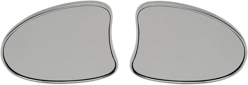 Drag Specialties Mirrors Fairing Mount Deluxe Chrome - Part #06401096 - Hogparts UK