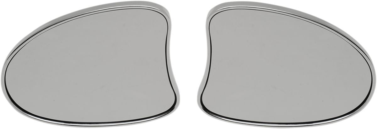 Drag Specialties Mirrors Fairing Mount Deluxe Chrome - Part #06401096 - Hogparts UK