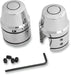 Drag Specialties Upper Shock Bolt/Stud Covers Chrome - Part #13130079 - Hogparts UK