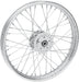 Drag Specialties Front Wheel 21X2.15 Single/Dual-Disc Chrome - Part #02030412 - Hogparts UK