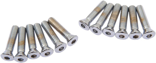 Chrome Socket-Head Cam/Primary Cover Bolt Set - Part #DS190820 - Hogparts UK