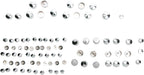 Drag Specialties Bolt Cover Kit Standard Chrome - Part #24010706 - Hogparts UK