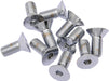 Drag Specialties Flat-Head Bolt 5/16-24X0.75 Chrome - Part #DS192368 - Hogparts UK