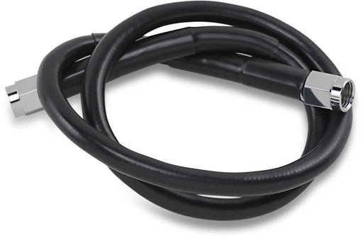 Drag Specialties Universal Brake Line Black Vinyl Coated Stainless Steel Dot An-3 24" - Part #17412713 - Hogparts UK