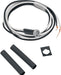 Drag Specialties Snap-In Indicator Light White 0.3" Stainless Steel Bezel - Part #22120108 - Hogparts UK
