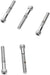Drag Specialties Socket-Head Bolt 1/4-28X1.5 Knurled Chrome - Part #DS190564 - Hogparts UK